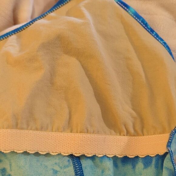 Women's‎ vintage Baltex blue tie dye tankini top size 12 - Picture 5 of 6